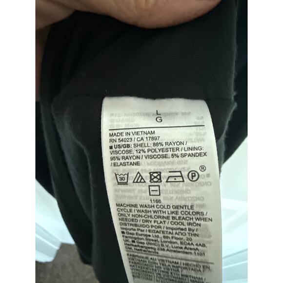 Banana Republic Drape Neck Jersey Maxi Dress, L - Picture 8 of 8